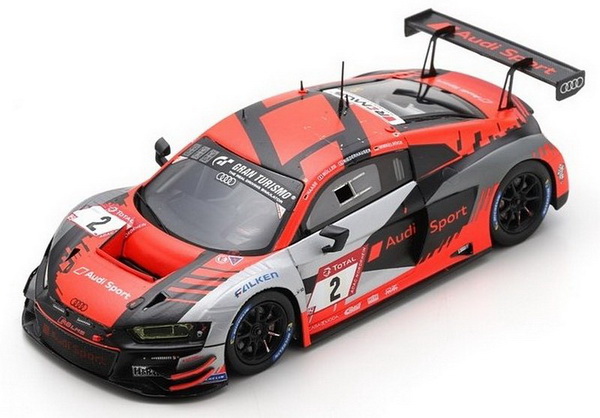 Модель 1:43 Audi R8 LMS GT3 #2 Audi Sport Team Car Collection 5th 24H Nürburgring 2021