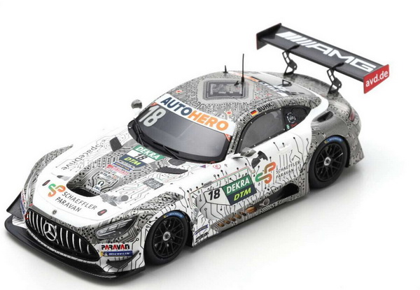 Модель 1:43 Mercedes-AMG GT3 №18 Mercedes-AMG Team Mücke Motorsport DTM (Maximilian Buhk)
