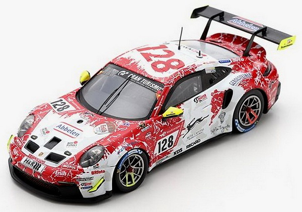 Модель 1:43 Porsche 911 GT3 Cup №128 «Frikadelli» 24h Nurburgring (Klaus Abbelen) (L.E.300pcs)