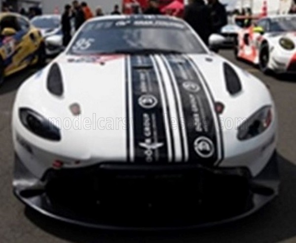 Модель 1:43 Aston Martin Vantage Amr Gt4 Team Dorr Motorsport N 68 24h Nurburgring 2023 R.Scheibner - F.Albig - O.Hoppelshauser - White B