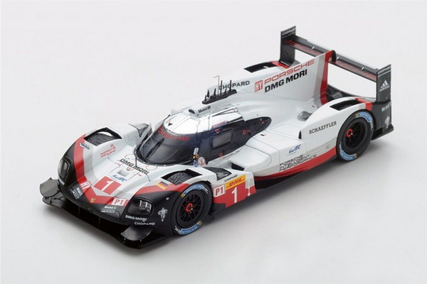 Porsche 919 Hybrid №1 Porsche LMP Team 6h Fuji (Neel Jani - Andre Lotterer - Nick Tandy) (L.E.300pcs) SJ055 Модель 1:43