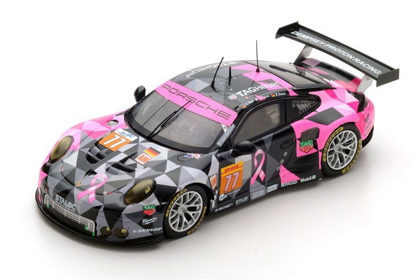 Модель 1:43 Porsche 911 (991) RSR, №77, Dempsey-Proton Racing, WEC, 6h Fuji, C.Ried/M.Cairoli/M.Dienst, 2017