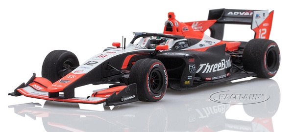 Модель 1:43 Honda M-Tec HR-417E ThreeBond Drago Corse Super Formula Japan 2022