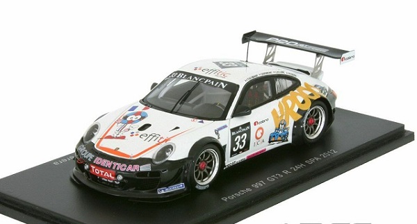 Модель 1:43 Porsche 911 GT3-R (997) #33 @4 Spa 2012 Dermont - Leclerc - Tuchbant - Perera