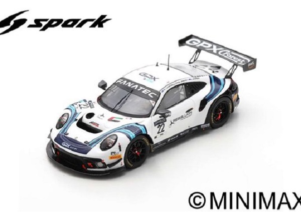 Модель 1:43 Porsche 911 GT3 R №22 GPX Racing Winner Paul Ricard 1000km (Campbell - Bamber - Jaminet)
