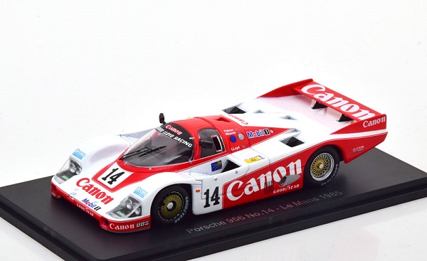 Porsche 956 №14 «Canon» 24h Le Mans (J.Palmer - James Weaver - R.Lloyd) SPR92668 Модель 1:43