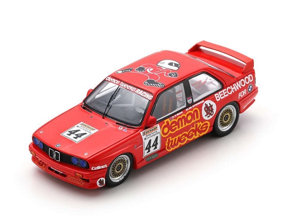 bmw - 3-series m3 (e30) n 44 btcc thruxton - 1988 - roland ratzenberger - red UK016 Модель 1:43