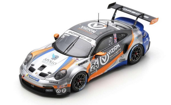 Модель 1:43 Porsche 911 991-2 GT3 №26 Team Parker Racing Champion British Porsche Carrera Cup Season (K.Jewiss)