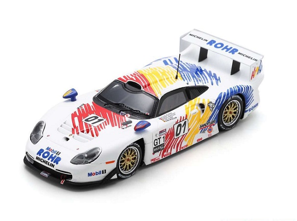 Модель 1:43 Porsche - 911 Gt1 Evo Team Rohr Motorsport N 01 2nd 24h Daytona 1998 Alan Mcnish - Danny Sullivan - Jorg Muller - Uwe Alzen - D
