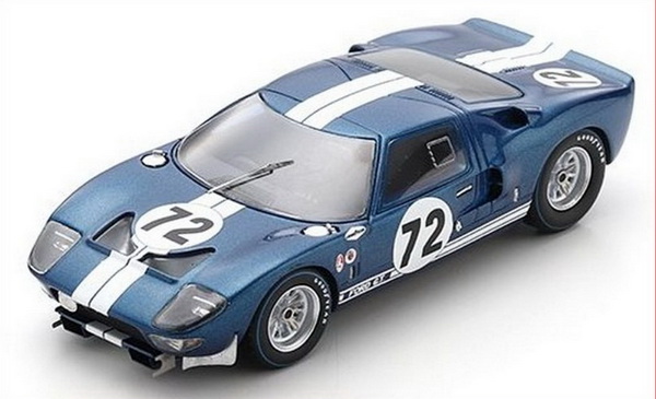 Модель 1:43 Ford GT40 #72 2000Km Daytona 1965 Bondurant - Ginther