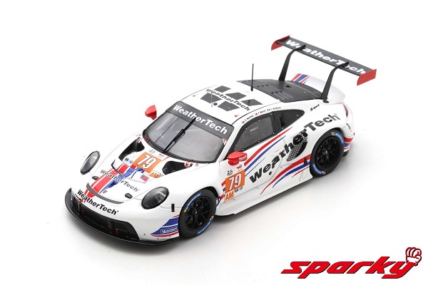 Модель 1:64 Porsche 911 991 Rsr-19 4.2l Team Weathertech Racing N 79 2nd Lmgte Am Class 24h Le Mans - 2022 - C.Macneil - J.Andlauer - T.M