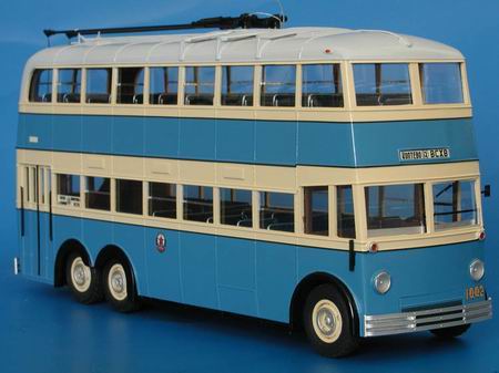 Модель 1:43 ЯТБ-3 троллейбус (серия 1002-1011) - Москва (L.E.75pcs)