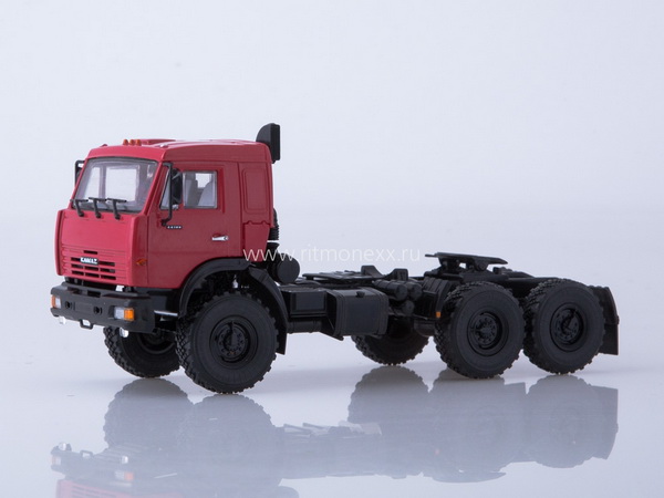 КамАЗ-44108 седельный тягач - красный 101647 Модель 1:43