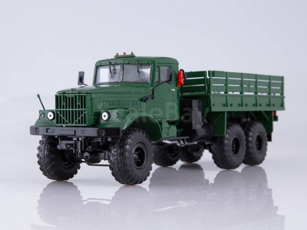 Модель 1:43 КрАЗ-255Б1 бортовой - зелёный