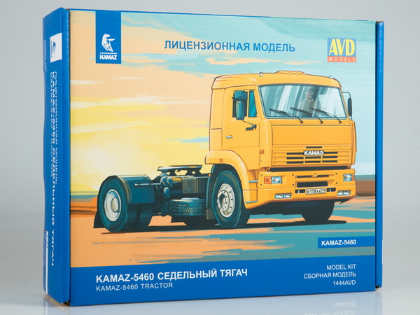 Модель 1:43 КамАЗ-5460 седельный тягач (сборная модель KIT)