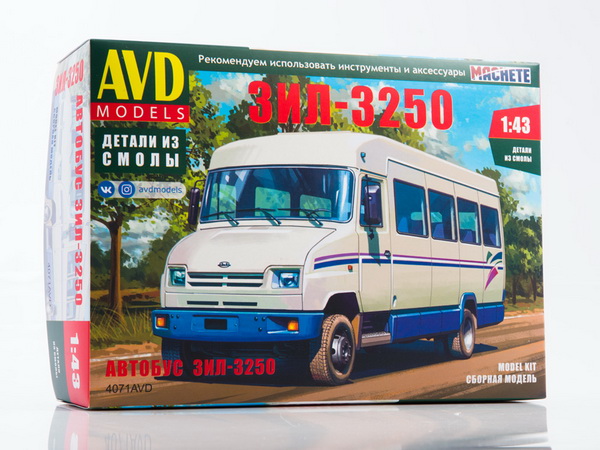ЗиЛ-3250 Автобус (Сборная модель KIT) 4071AVD Модель 1 43