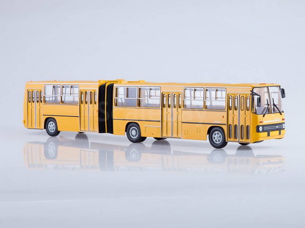 ikarus 280.33 city bus articulated / Икарус 280.33 автобус городской сочленённый - жёлтый 6900078900032 Модель 1:43