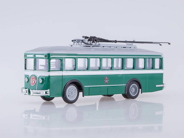 ЛК-2 «Лазарь Каганович» троллейбус - Москва - зелёный 6900078900087 Модель 1:43