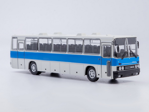 Модель 1:43 Ikarus 250.59 / Икарус 250.59 - синий/белый