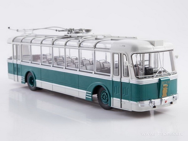 Модель 1:43 ТБЭ-С - серия «Наши Автобусы» №56