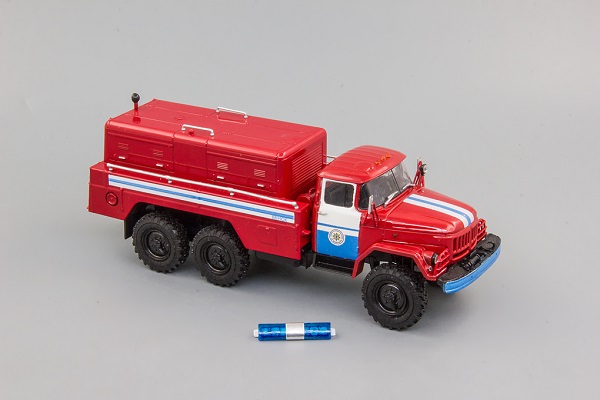 ЗиЛ-131 ПНС-110 пожарный, МЧС - Беларусь RG021 Модель 1:43