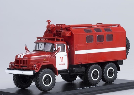 131 кунг пожарный SSM1102 Модель 1:43