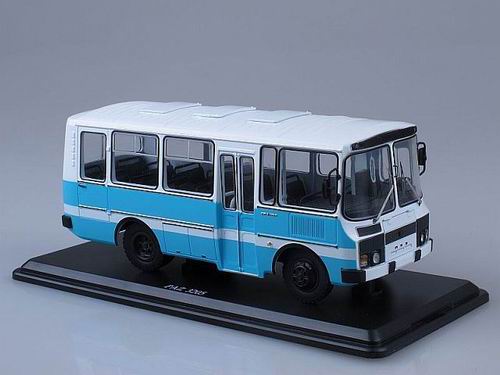 3205 пригородный автобус / 3205 suburban bus SSM4002 Модель 1:43