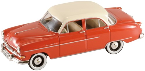 Модель 1:43 Opel Kapitan - red/white 