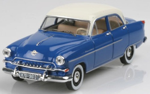 Модель 1:43 Opel Kapitan -  blue/white