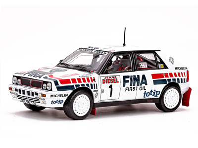 Модель 1:18 Lancia Delta HF Integrale 16V №1 «FINA» Winner Rallye Sanremo (Didier Auriol - Bernard Occelli)