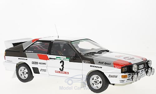 audi quattro a1 , no.3, rallye wm, rally portugal, 1983, h.mikkola/a.hertz SS4229 Модель 1:18