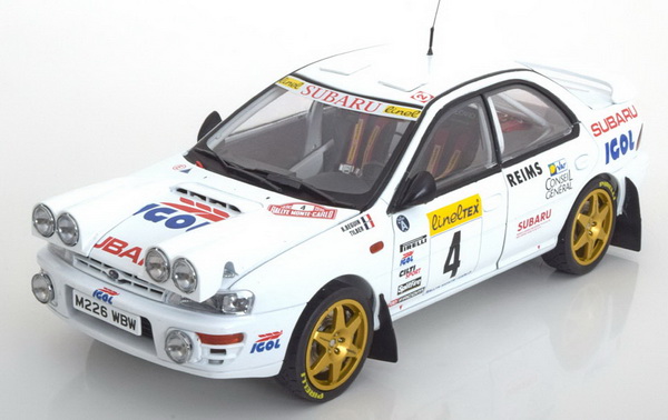 subaru impreza 555 №4, rally monte carlo 1996 beguin/tilber SS5509 Модель 1:18