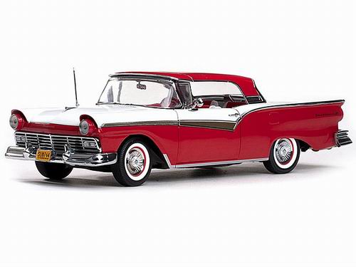 ford fairlane 500 skyliner convertible - flame red SS1331 Модель 1 18