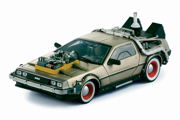 DeLorean DMC-12 «Time Machine» «Back to the Future» Part III SS2712 Модель 1:18