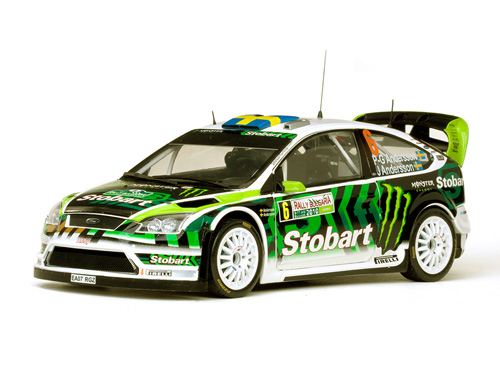 Модель 1:18 Ford Focus RS WRC08 №6, Rally Bulgaria 2010 Stobart Andersson/Andersson