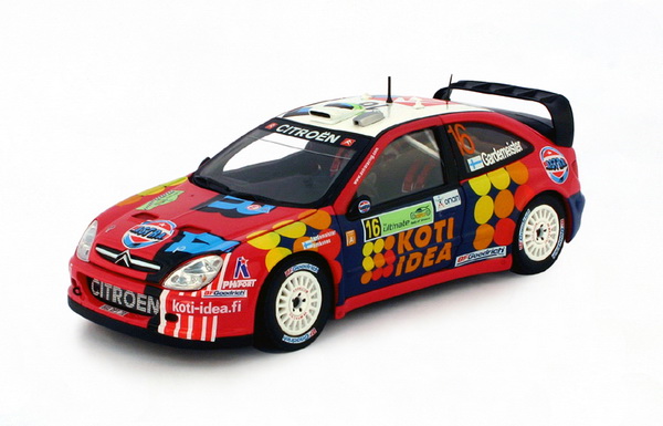 Модель 1:18 Citroen Xsara WRC №16 Rally Acropolis (Gardemeister - Honkanen)