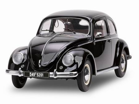 volkswagen beetle - black SS5201 Модель 1:12