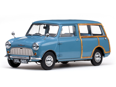 Модель 1:12 Morris Mini Traveller - blue