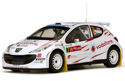 peugeot 207 s2000 №7 rally portugal (manfred stohl - ilka minor) SS5436 Модель 1:18
