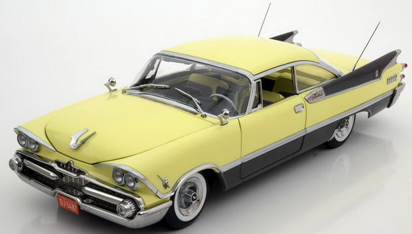 Модель 1:18 Dodge Custom Hardtop 1959 - yellow/black