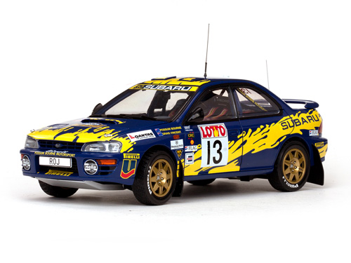 Модель 1:18 Subaru Impreza №13 Rally Australia (Possum Bourn - G.Vincent)