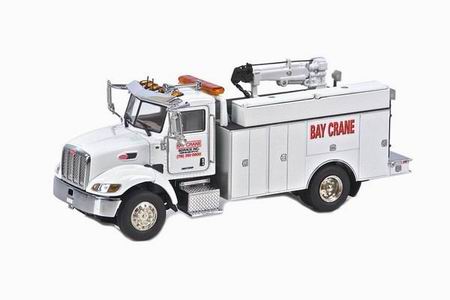 bay crane - peterbilt 335 mechanics truck 2045-BAY Модель 1:50