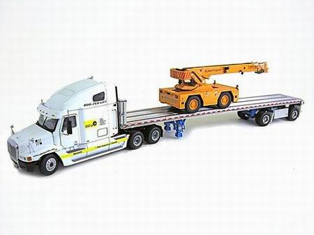 great lakes power - freightliner with flatbed and shuttlelift crane 2059-GLP Модель 1:50