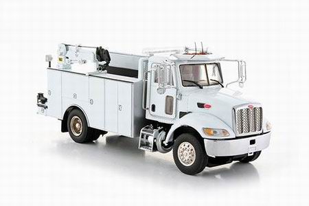 peterbilt 335 mechanics truck in white S2045-W Модель 1:50