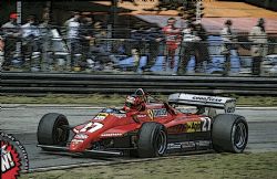 Модель 1:43 Ferrari 126 C2 №27/28 (Gilles Villeneuve / Didier Pironi) (KIT)