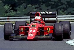 Модель 1:43 Ferrari F1-89 GP UNGHERIA (Winner Nigel Mansell - BERGER) (KIT)