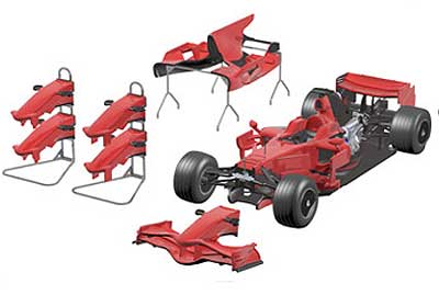 Модель 1:43 Ferrari F2008 KIT