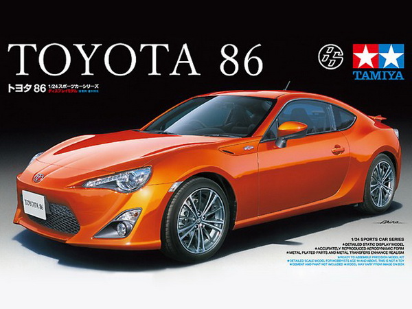 Модель 1:24 Toyota 86