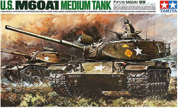 Модель 1:35 U.S. M60A1 Medium Tank