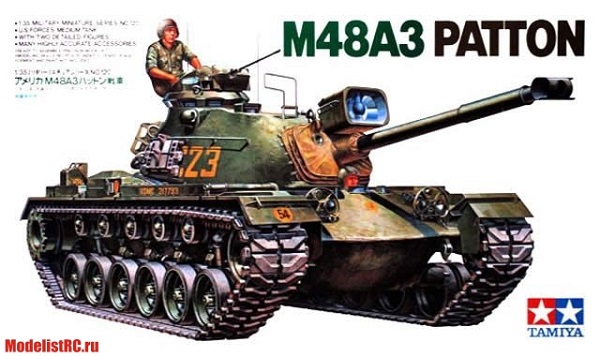Танк М48А3 patton u.s. 35120 Модель 1:35